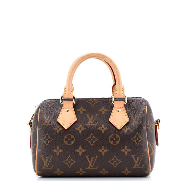 Louis Vuitton 20 Speedy Bandouliere Bag Monogram Canvas - Picture 1 of 7